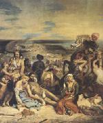 Eugene Delacroix Scenes of the Massacres of Scio;Greek Families Awaiting Death or Slavery (mk05) oil painting picture wholesale